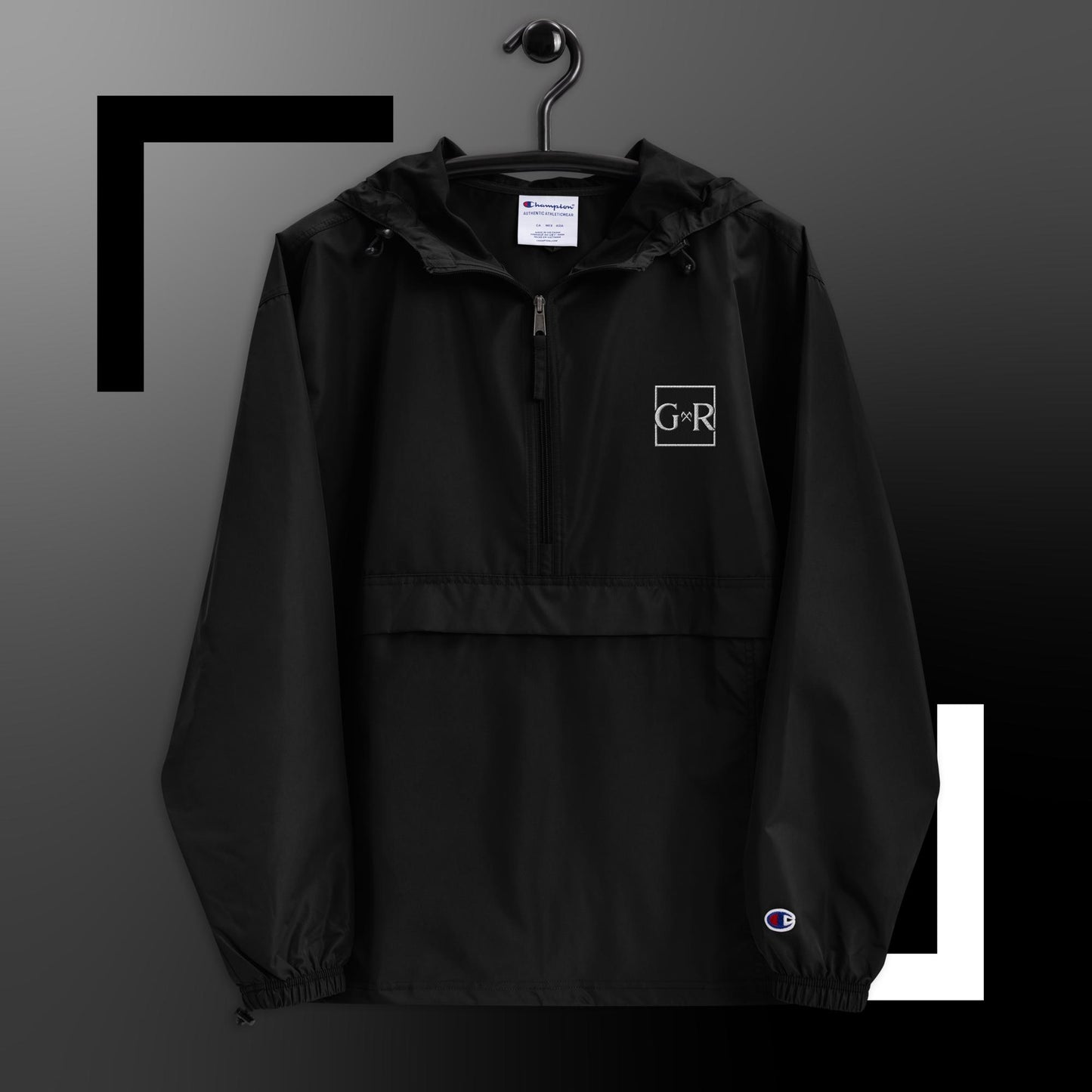 Embroidered G&R Packable Jacket