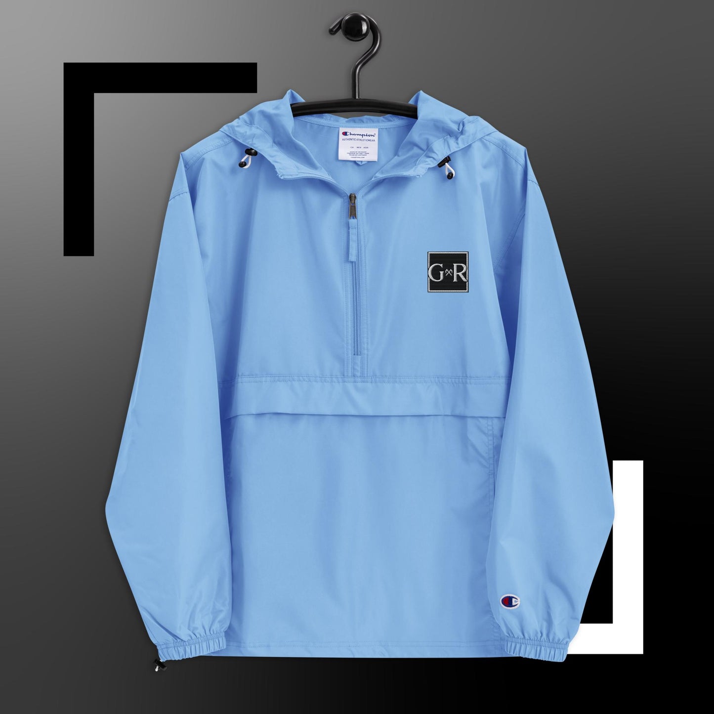 Embroidered G&R Packable Jacket