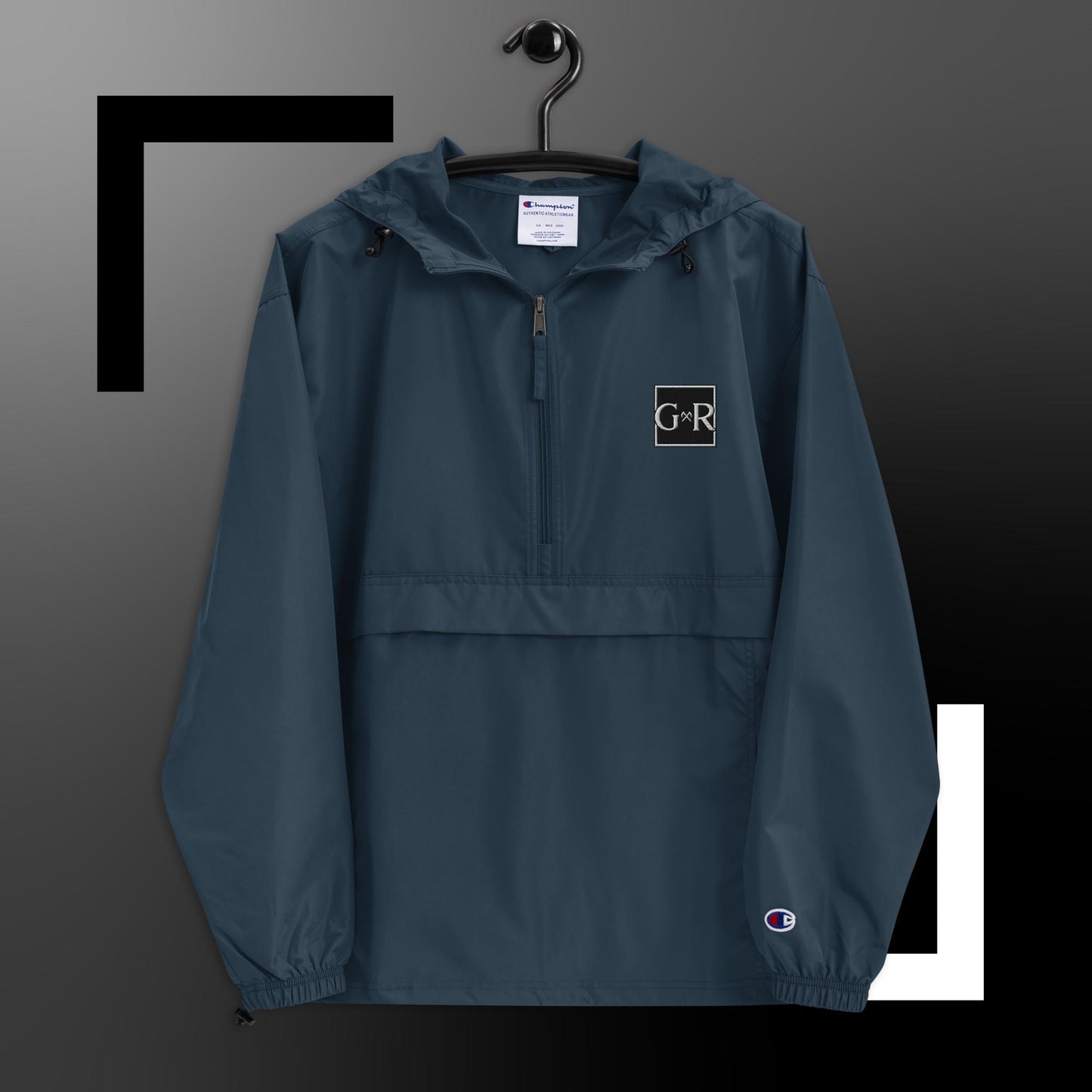 Embroidered G&R Packable Jacket
