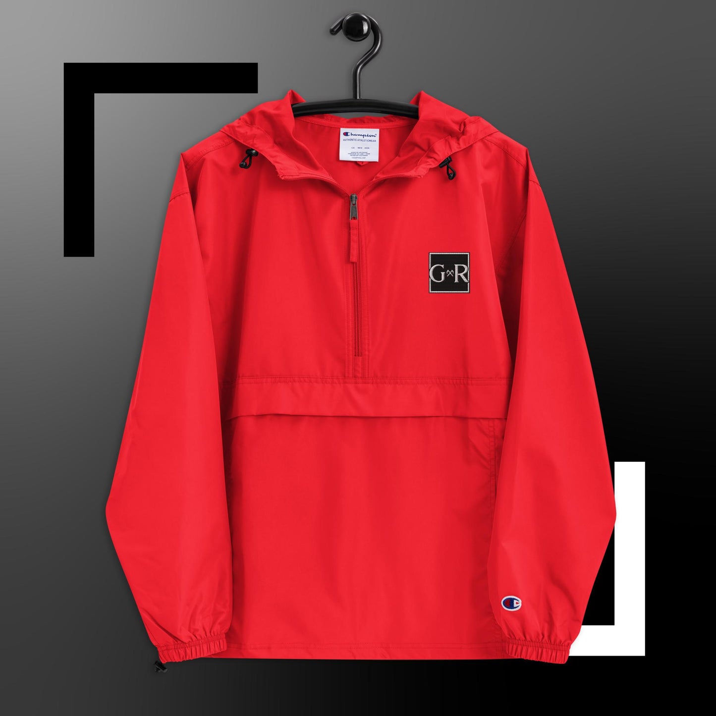 Embroidered G&R Packable Jacket